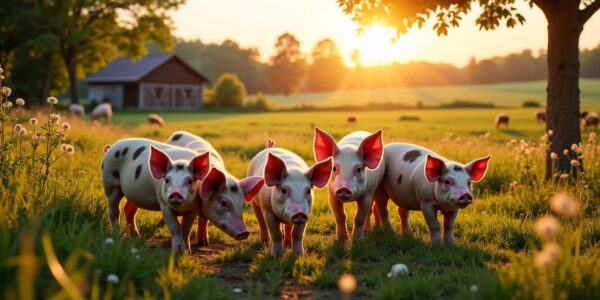Le cochon : explorer la vie fascinante des pensionnaires de la ferme