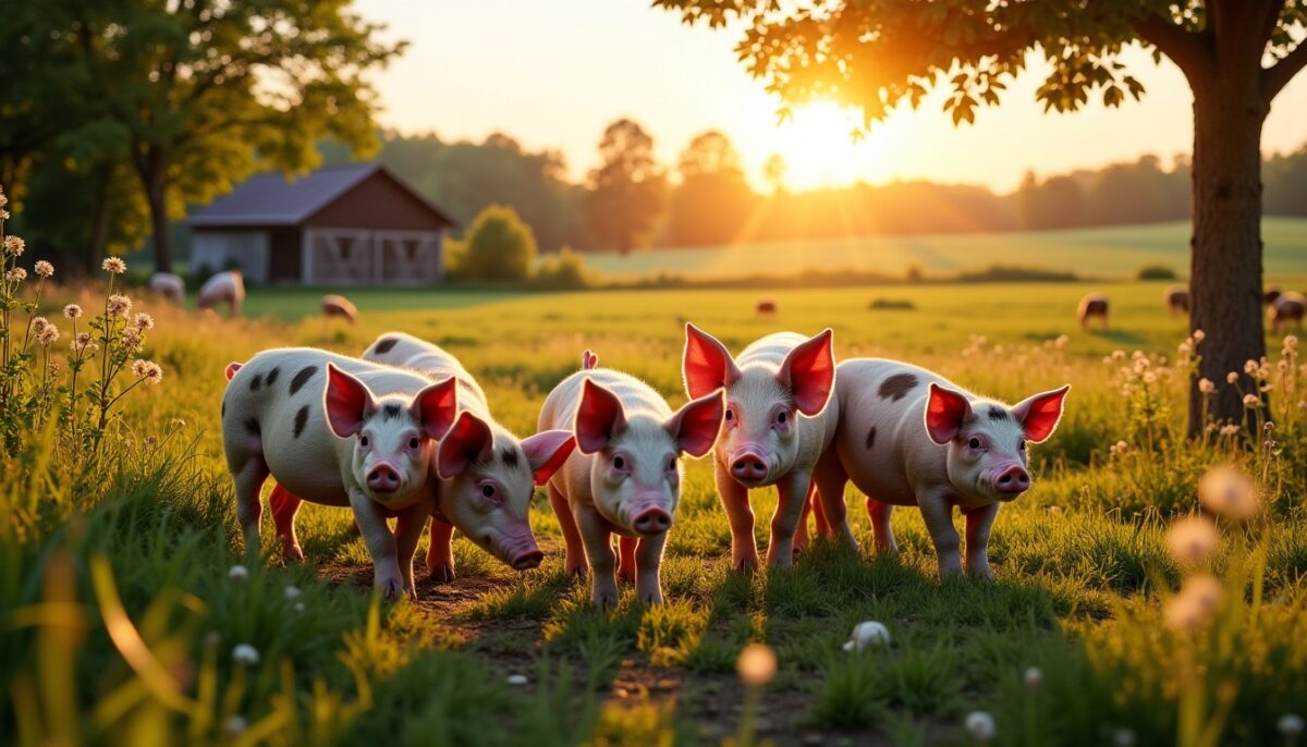 Le cochon : explorer la vie fascinante des pensionnaires de la ferme