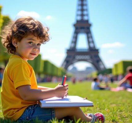 Comment dessiner la Tour Eiffel : conseils faciles pour initier les enfants au croquis emblématique