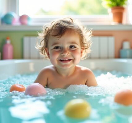 Boule de bain pour enfant : découvrez les parfums magiques qui transforment le bain en un moment enchanteur