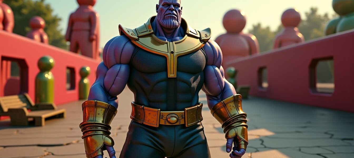 Thanos rencontre Squid Game : le mashup captivant qui envoûte les passionnés de pop culture