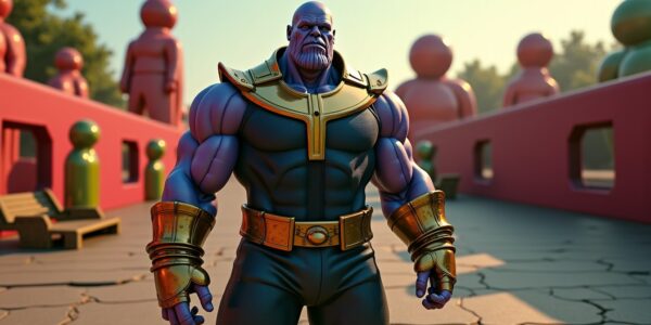 Thanos rencontre Squid Game : le mashup captivant qui envoûte les passionnés de pop culture