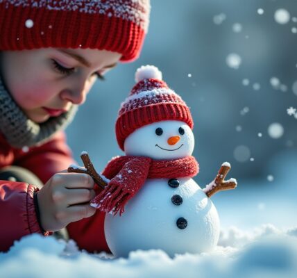 Comment dessiner un bonhomme de neige magique qui émerveillera les enfants ?