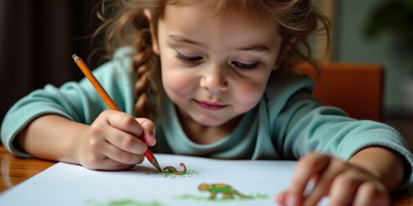 Apprendre à dessiner des dinosaures : conseils faciles pour éveiller l'artiste préhistorique chez votre enfant