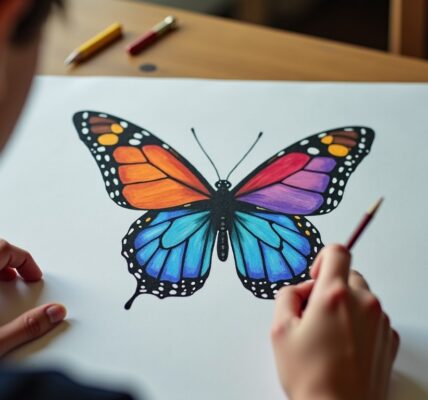 Papillon en dessin : conseils pratiques pour un motif coloré simple et rapide à réaliser