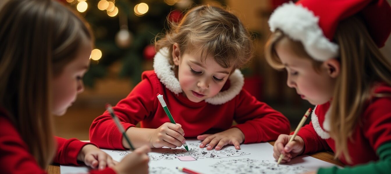 Idées créatives de dessins du Père Noël pour divertir les enfants durant les fêtes