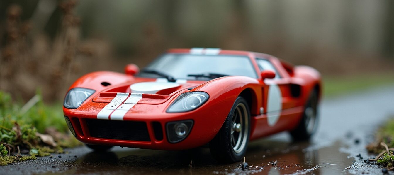Ford GT40 MKII : redécouvrez ce bolide mythique en version jouet à rétro-friction