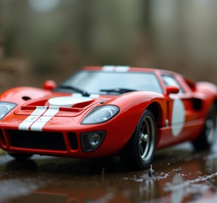Ford GT40 MKII : redécouvrez ce bolide mythique en version jouet à rétro-friction