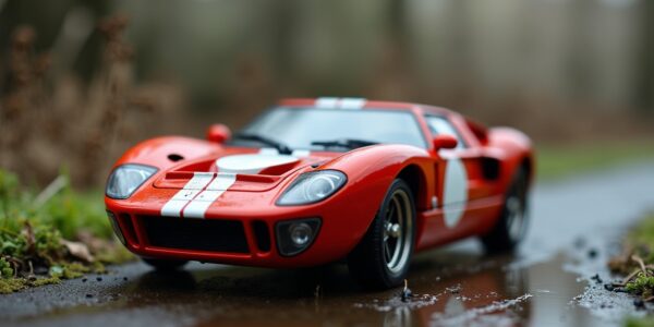 Ford GT40 MKII : redécouvrez ce bolide mythique en version jouet à rétro-friction