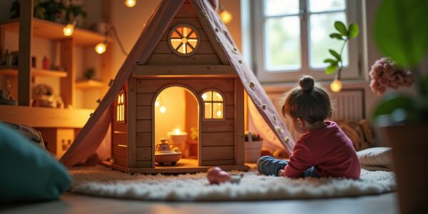 Construire une cabane enchantée dans la chambre de votre enfant : astuces pour un coin jeu féerique