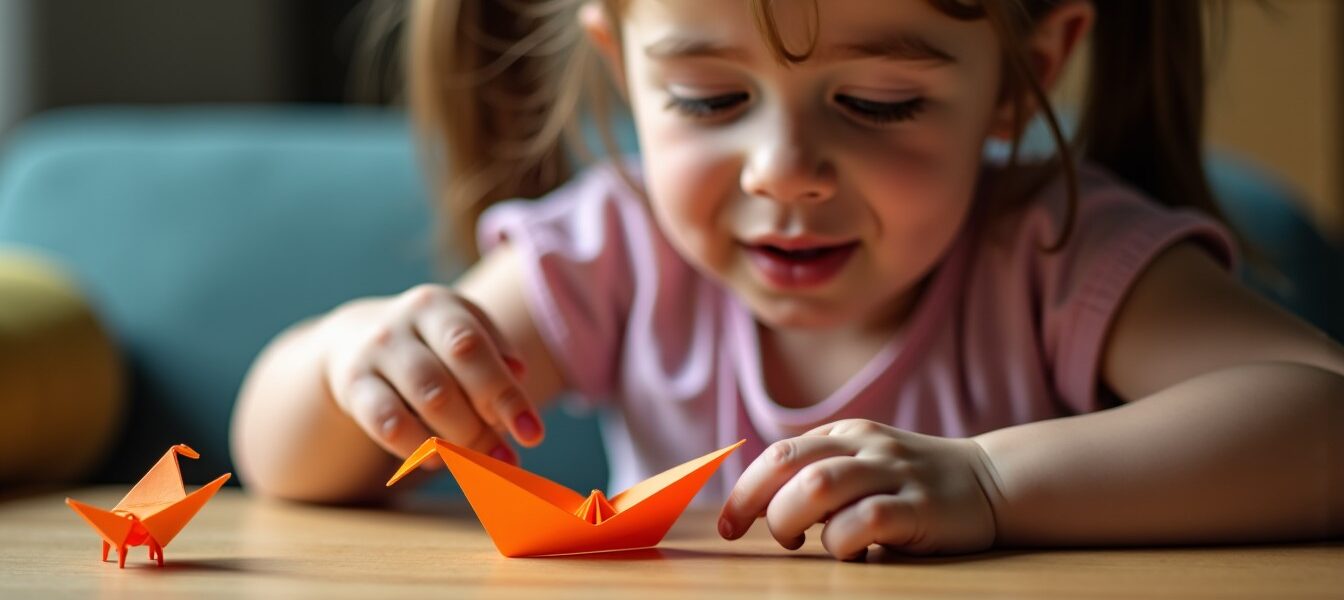 Origami pour enfants : 5 modèles amusants pour stimuler la créativité des tout-petits