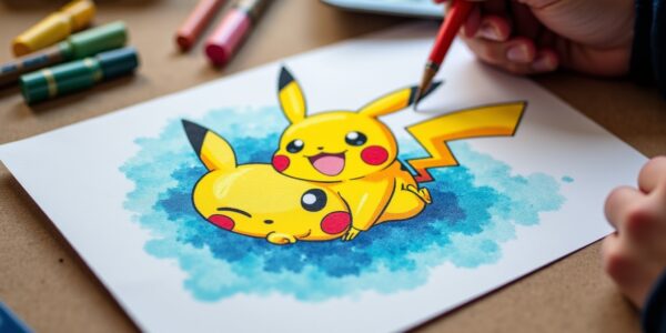 Pokémon en dessin : conseils pratiques pour des œuvres colorées réussies chez vous