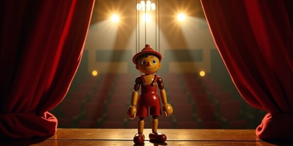 Pinocchio, la marionnette à fils : une porte d’entrée captivante vers le monde du théâtre