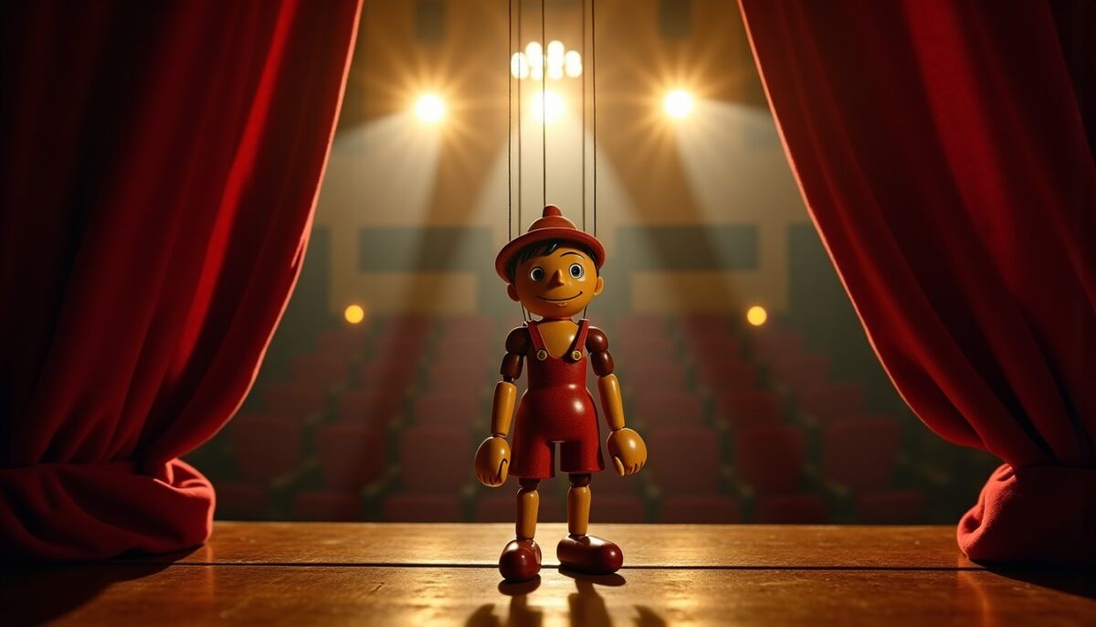 Pinocchio, la marionnette à fils : une porte d’entrée captivante vers le monde du théâtre