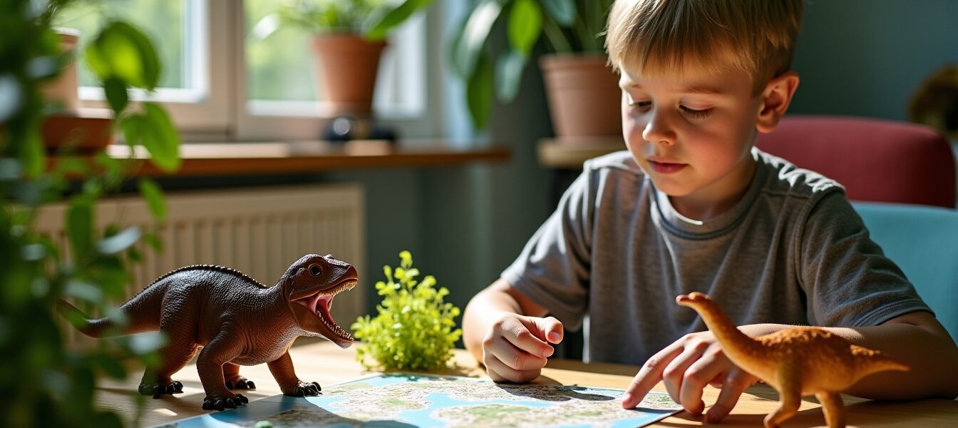 L’allosaure : apprendre sur les dinosaures à travers le jeu