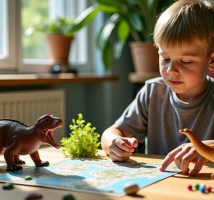 L’allosaure : apprendre sur les dinosaures à travers le jeu