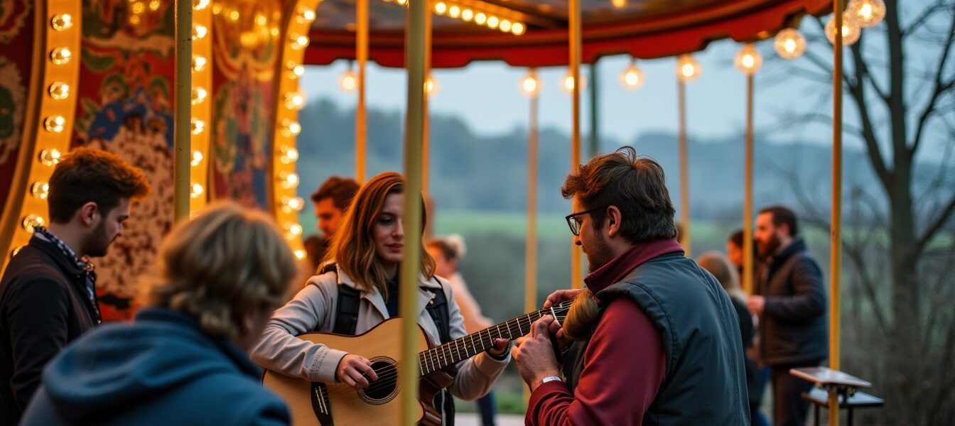 Le carrousel vert : plongée au cœur d’une boîte à musique traditionnelle