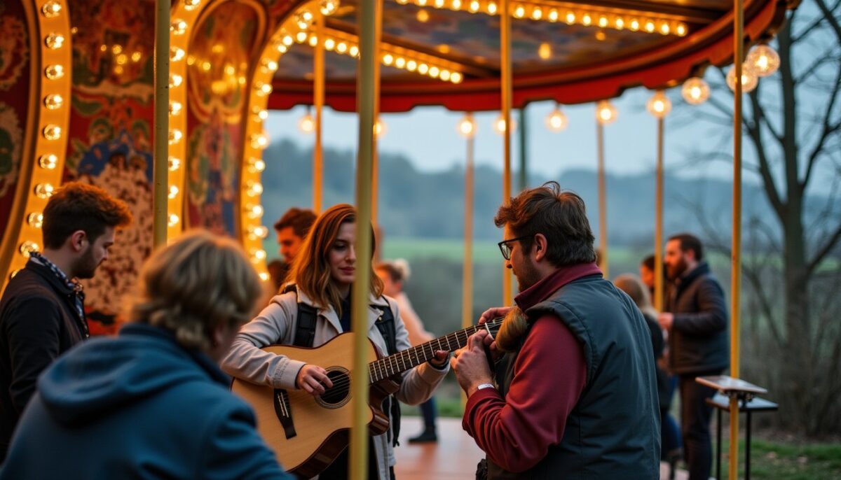 Le carrousel vert : plongée au cœur d’une boîte à musique traditionnelle