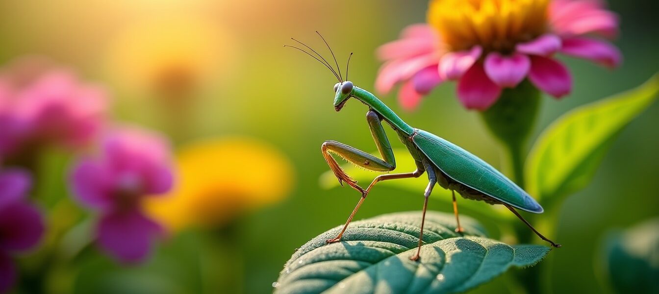 Explorez le monde fascinant des insectes à travers la mante religieuse : apprendre en s'amusant