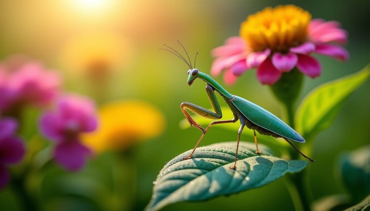 Explorez le monde fascinant des insectes à travers la mante religieuse : apprendre en s'amusant