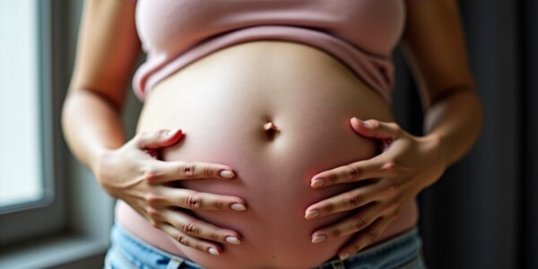 Ventre gonflé et dur : comprendre pourquoi cela peut imiter une grossesse chez la femme