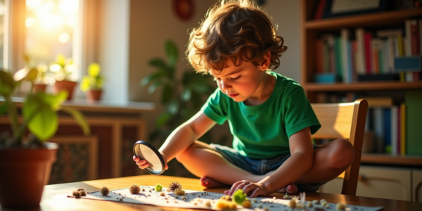 Comment un kit de biologie éveille la curiosité scientifique chez l'enfant