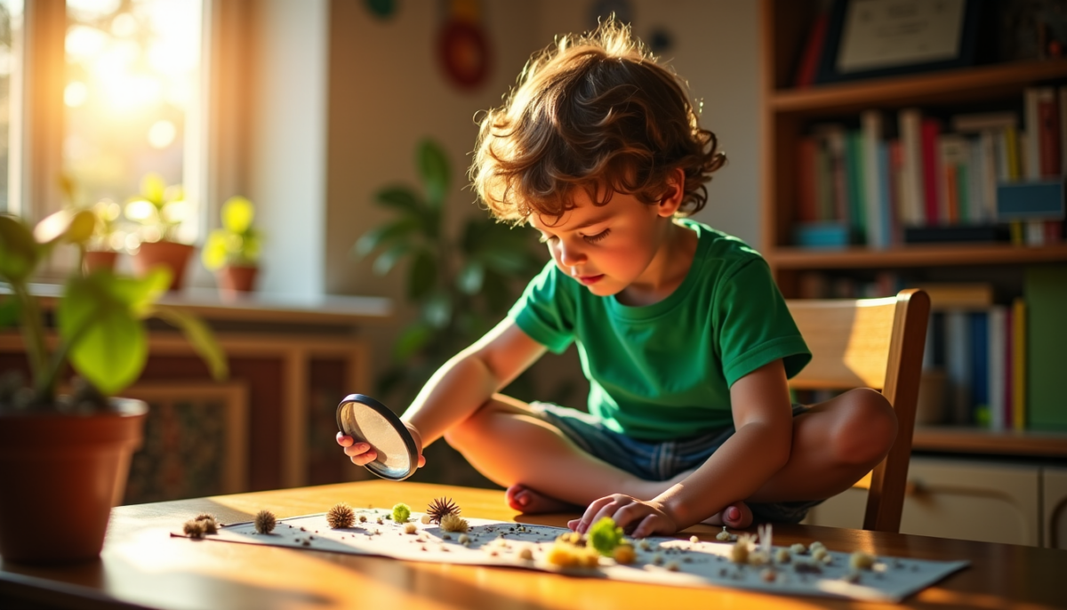 Comment un kit de biologie éveille la curiosité scientifique chez l'enfant